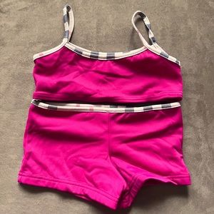 Burberry kids bathing suit play condition Sz 5y
